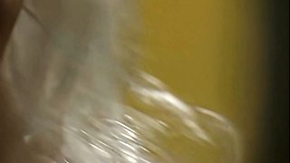POV blowjob for big cock from blonde MILF
