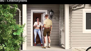 Witch shrunked the delivery guy