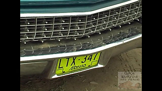 Busty Babe Zaneta Hot Fuck in Classic Car