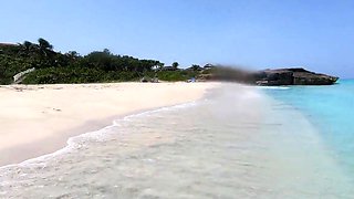 Swimming Naked in Cuba's Atlantic Ocean Waters