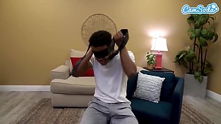 Cory Chase, Addie Andrews And Lil D In Blindfold Surprise