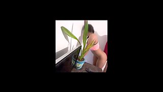 Homemade Sex With Brunette Cleaning Lady - Petite Latina Babysitter Fucked By Boss