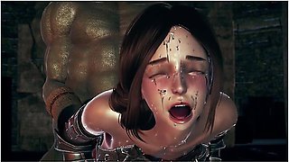 Car Toon And Kawaii Girl In Female Knight Lose To Monster Ork - Episode.51
