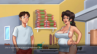Fucking Pregnant Mature Milf, Pretty Hot - Summertime Saga