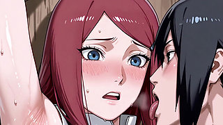 Sasuke (naruto) X Kushina (naruto)