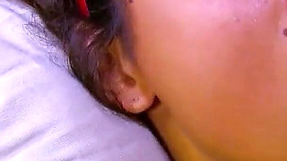 Horny Latina teen jade with hairy pussy fucked secretly by step dad