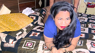 Step Mom Fucked Me Hard All Night - Wild Stepmom Creampie Sex