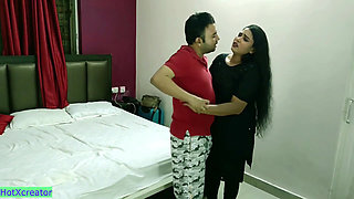 Husband Send Office Boss for Fucking His Hot Wife - Desi Wife Sharing Sex