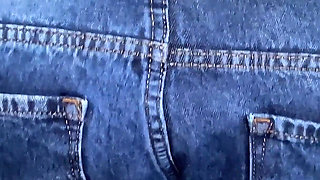 Short Jeans Ass Fart Blasts Straight to Your Face