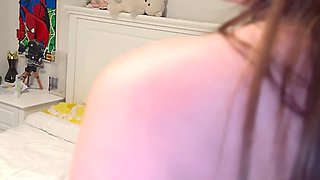 Creampie Inside My Stepmom While She's Still Wearing Her Pink