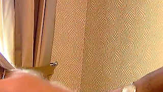 Blonde nurse sucks and fucks on huge cock