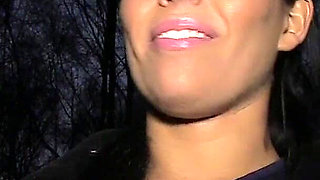 MILF Swinger Wife Scarlett March Sucks off Dogger in the Woods