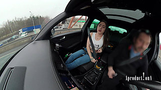 Melanie Dark Smoking Wetting Panties and Squirting in My Car