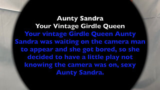 Aunty Sandra Playing - Candid View