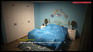 Horny Cheating Wife Video Calls Husband While She Has a Fat Cock in Her Face - Perfect Housewife 08 By k4soft