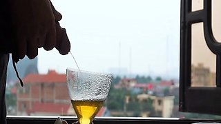 Pisse und Sperma Trichter fr Morgan mit BruceAndMorgan