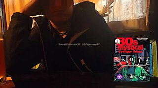 French Wife Has Risky Orgasm at Bar While Waiter Watches - Remote Vibrator Tease