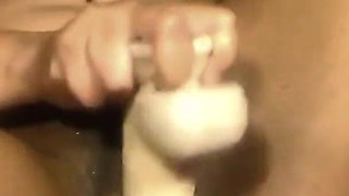 Pounding My Pussy with Monster Dildo Loud Moaning Orgasms Orgasms