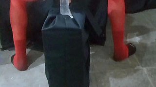 Crossdresser Fucking Dildo 06