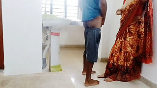 Desi Hot Bhabi Sex Satisfaction Story in Kitchen Room