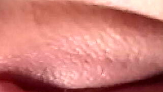 Katrin52 Horny College Teen in Dress No Panties Pussy Closeup Masturbation Solo