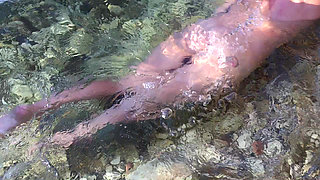 Swimming Naked in Cyprus