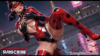 Ladybug Shiny Latex Hentai Tease Big Tits Compilation