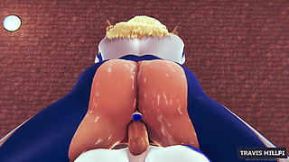 Invisible Woman Is Getting Fucked with Elastic Dick 3