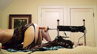 Crossdresser and Trans Woman Using Fucking Machine - Compilation 6
