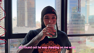 My boyfriend cheated on me, so I'm giving my ass to the delivery guy and keeping his dick. Penectomy