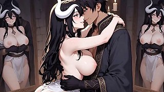 Albedo Succubus Magical Bonding Ritual Passionate Creampie Devotion Fantasy