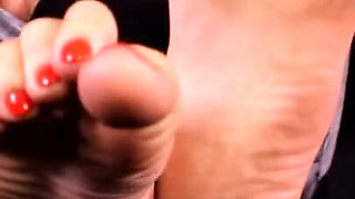 Chastity for feet humiliation