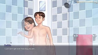 Mature MILF Gets Creampied in Summertime Saga 45 – Big Tits 3D Hentai Game