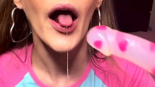 Small titted teen from EU masturbating