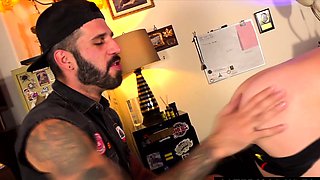 Romeo Davis Big Dick Slides Inside Zak Bishop Horny Asshole