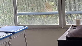 I Fuck the English Teacher Hard During Class