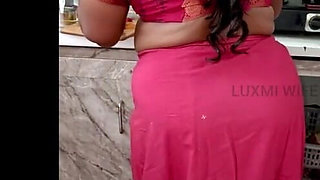 Neighbour Took Video When Wife Cooking in Blouse