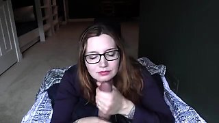 Stepmom handjob pov