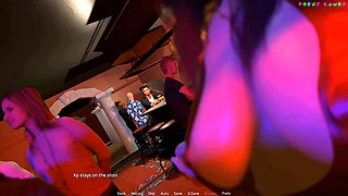 Friendly Housewife by White Foam - Young Couple Goes for the First Time at a Swinger Club 16