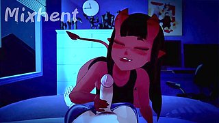 Uncensored animated BDSM fun with Mixhent