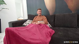 Girlfriend Gets Tricked, Hot Roommate Gets Dicked: Van Wylde, Delilah Day, and All Natural Busty Blonde Angel Youngs in Sneaky Sex Action