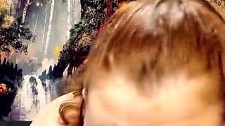 Gloryhole Slut Cums Home