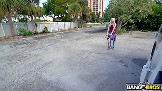 Horny 19 Year Old Hops on The Bus