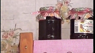 German gilf gets her hairy pussy and her ass hole fucked hard