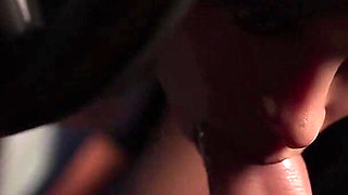 My MILF Stepmom Gave Me a Wet Sloppy Blowjob in the Car - Midnight Paradise