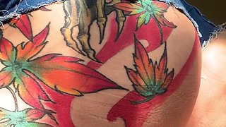 Amateur brunette ariana marie solo toying