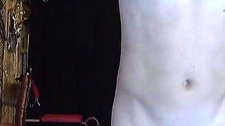 Hot MILF Punsihing Her Tied Naughty Boy