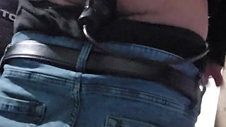 Inflatable anal dildo