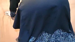 Laila MILF Blowjob Deep Throat Homemade Hijab Muslim Arab Indonesia