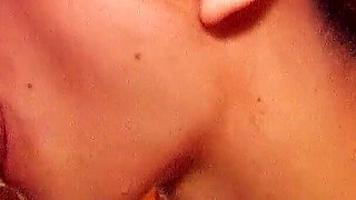 Redhead skinny teen Justine fucked in the ass by stepdad while being filmed